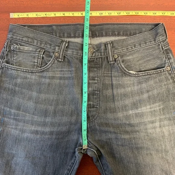 Vintage Men's 501 Gray Levi's High Rise Mom Jeans Boyfriend